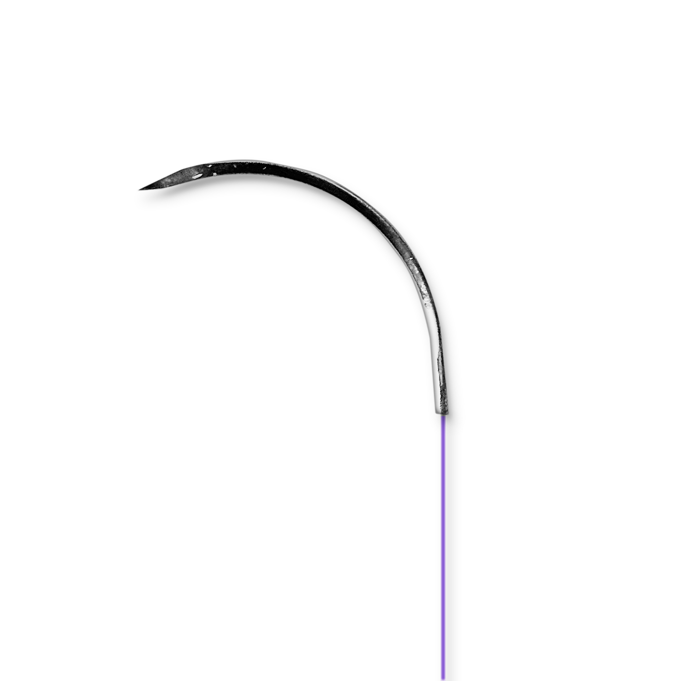 Nahtmaterial PGA (3/8 ircle Reversed Cutting, 24 mm, 76 cm, 2-0) 12 Stück | Petcryl®