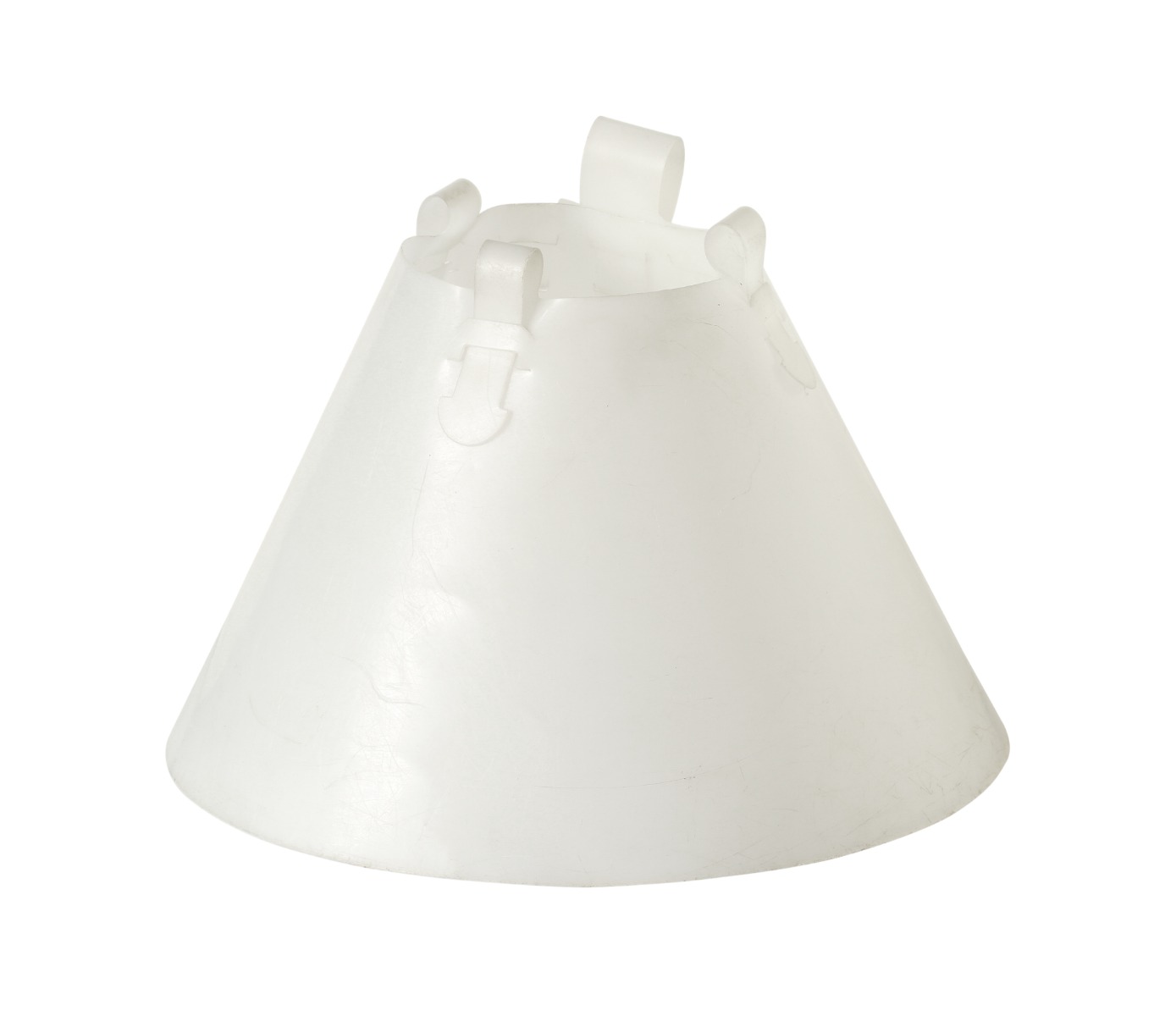 Hundehalskragen Classic transp, 30 cm, 10 Stück