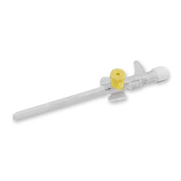 Venenverweilkanülen Braunüle® VasoVet® (24G, 0,7 x 19 mm, gelb) 50 Stück | Bbraun