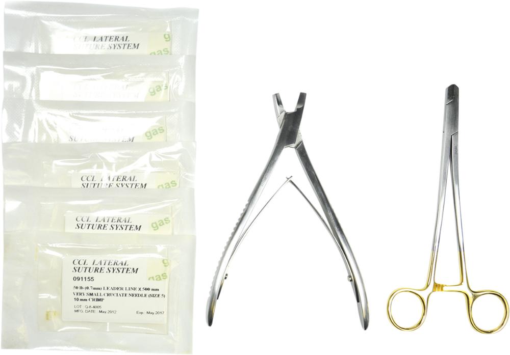 CCL Lateral Suture Set Basis mit Crimpzange (091154)