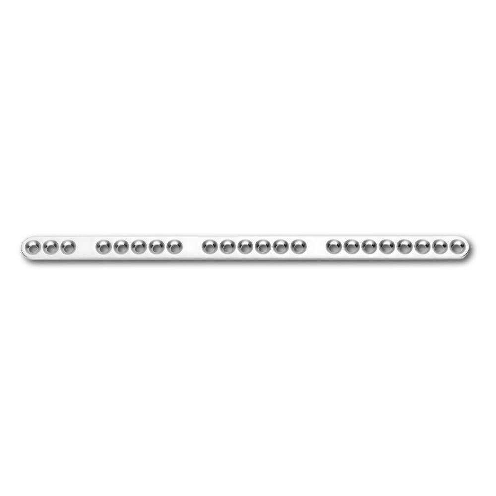 Platte schneidbar, breit mit Stegen 2,7 x 150 mm (CP27615022B)