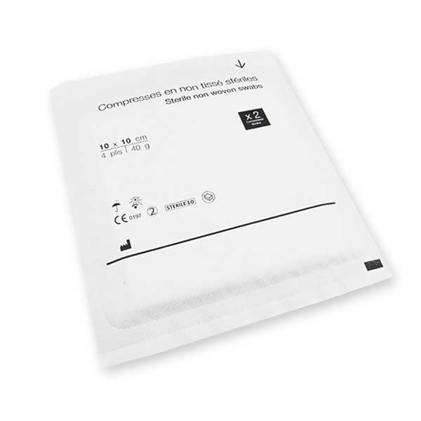 Sterile NW-Kompressen (10 cm x 10 cm) 50 Stück