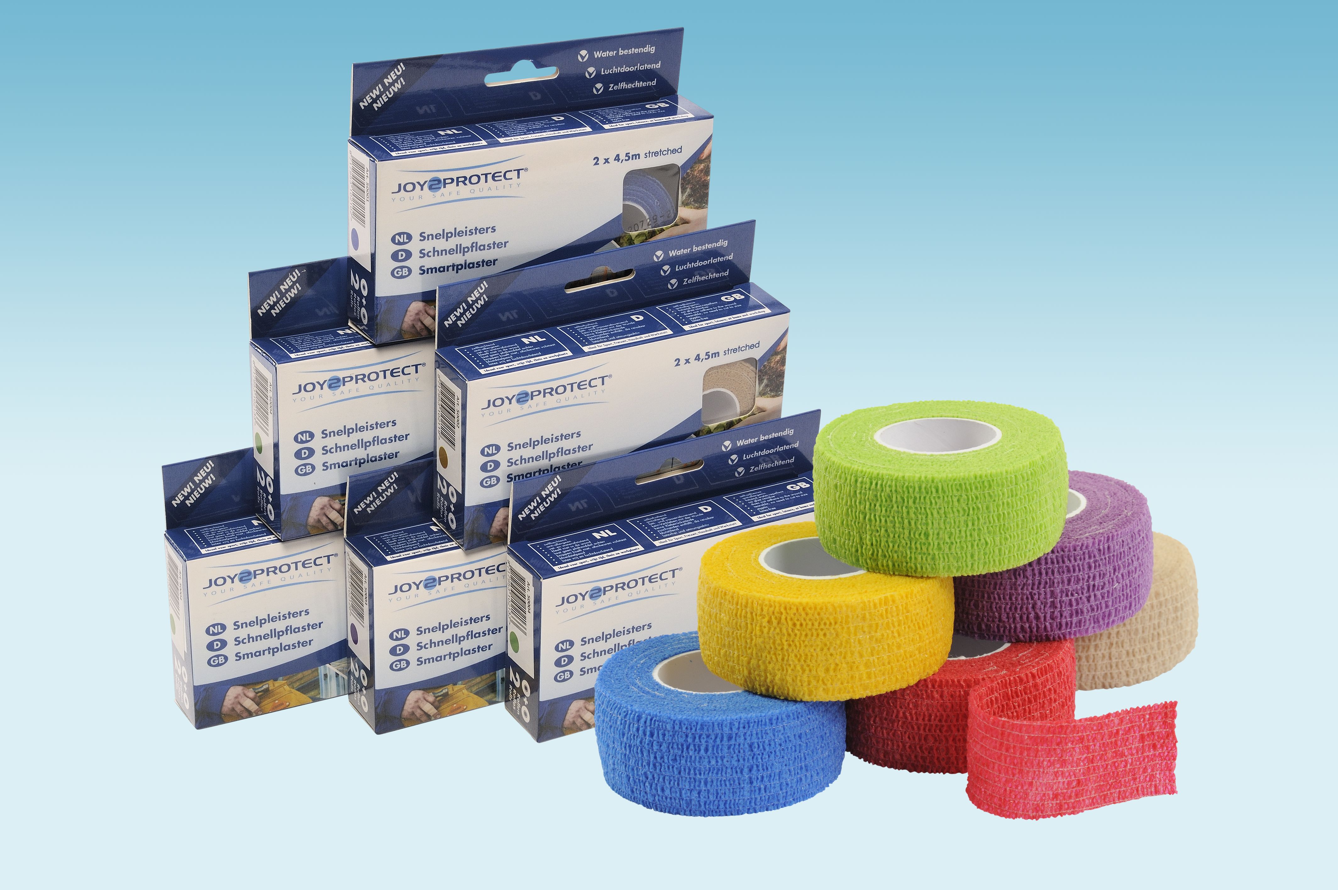 Schnellverband, beige (2,5 cm x 4,5 m) | Joy2Protect