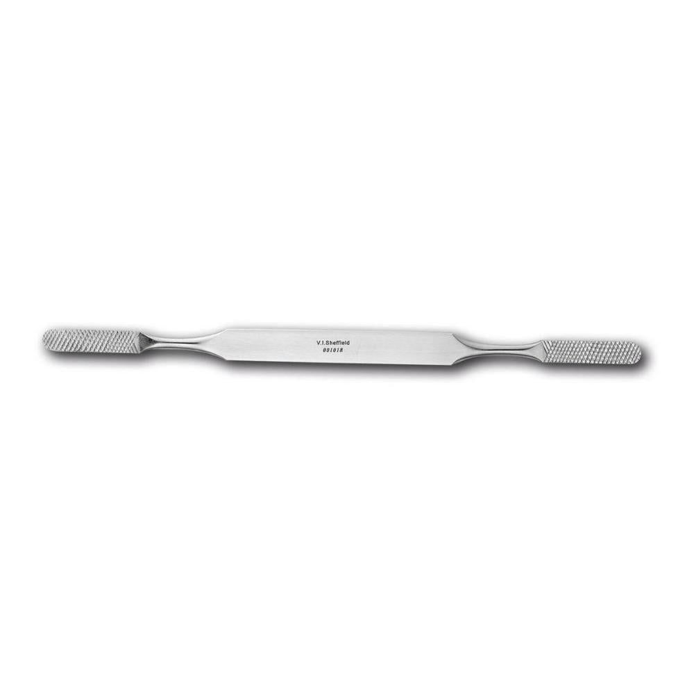 Knochenraspel rechteckig, 210 mm (001018)