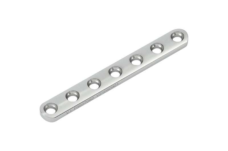 3,5 Rundloch-Platte, 7 Loch, 82mm lang P3507082