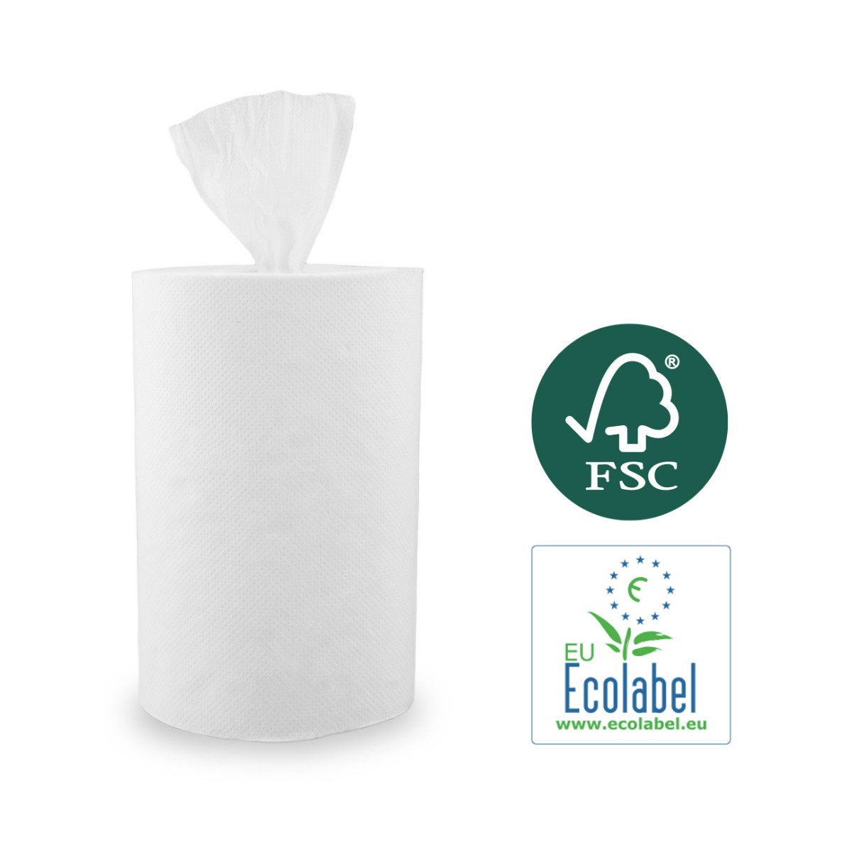 Handtuchrolle Centerfeed Mini 1-lagig, 12 Rollen | Dispovet®