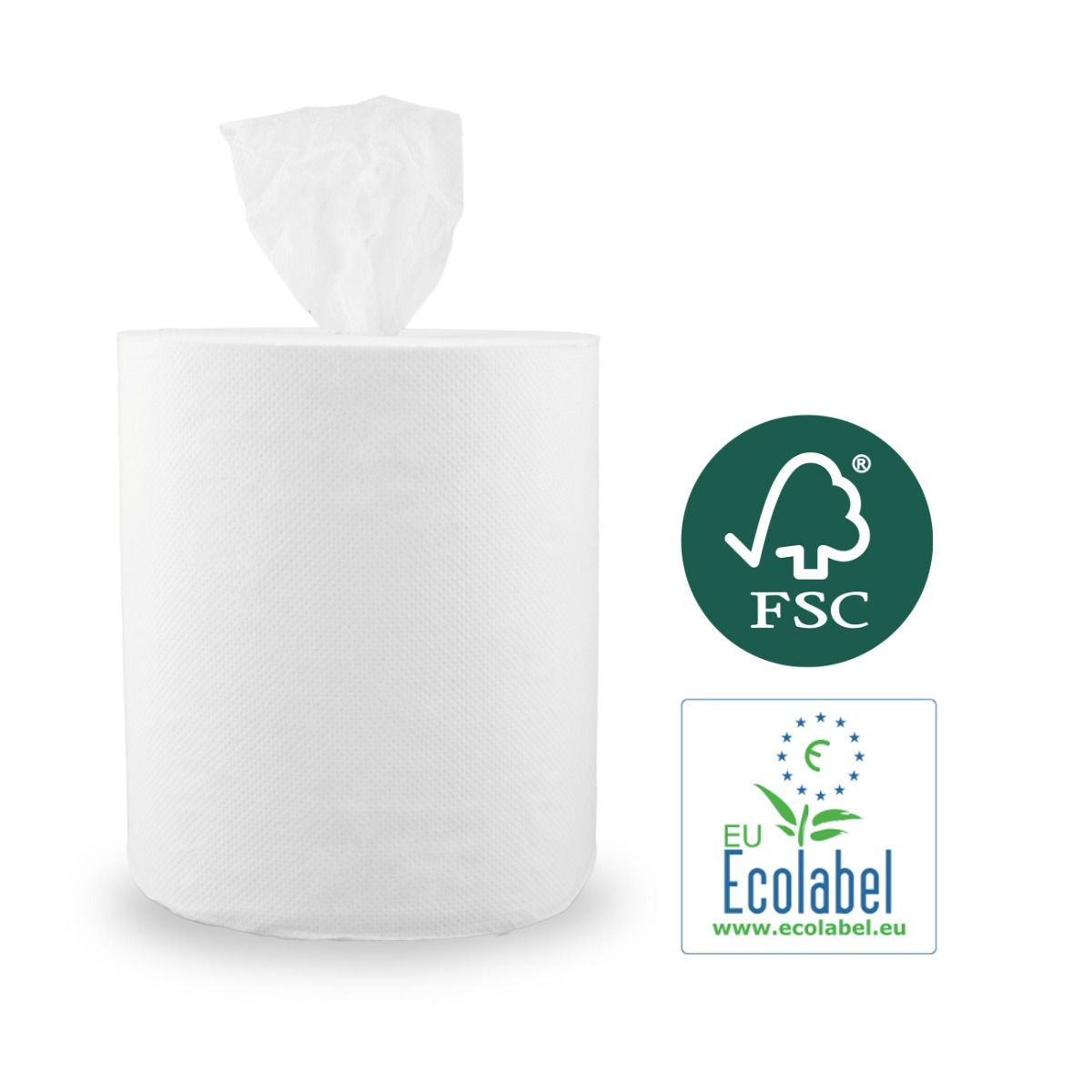 Handtuchrolle Centerfeed Midi 1-lagig, 6 Rollen | Dispovet®