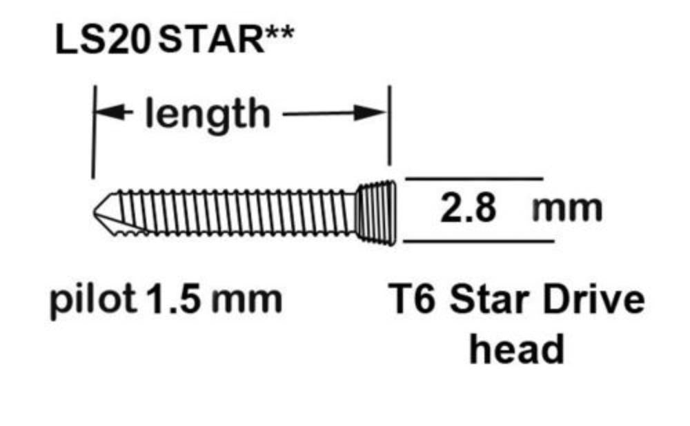 Bohrlehre für 2,0 mm Lockingschraube (LSDG20)
