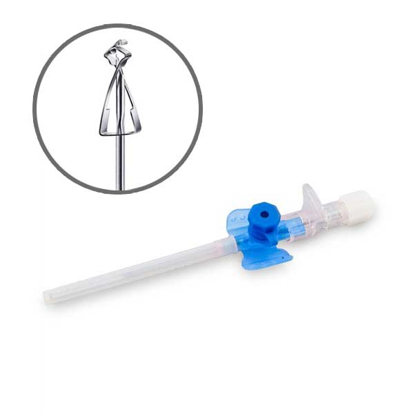 Venenverweilkanülen Vasofix® Safety (22G, 0,9 x 25 mm, blau) 50 Stück | Bbraun