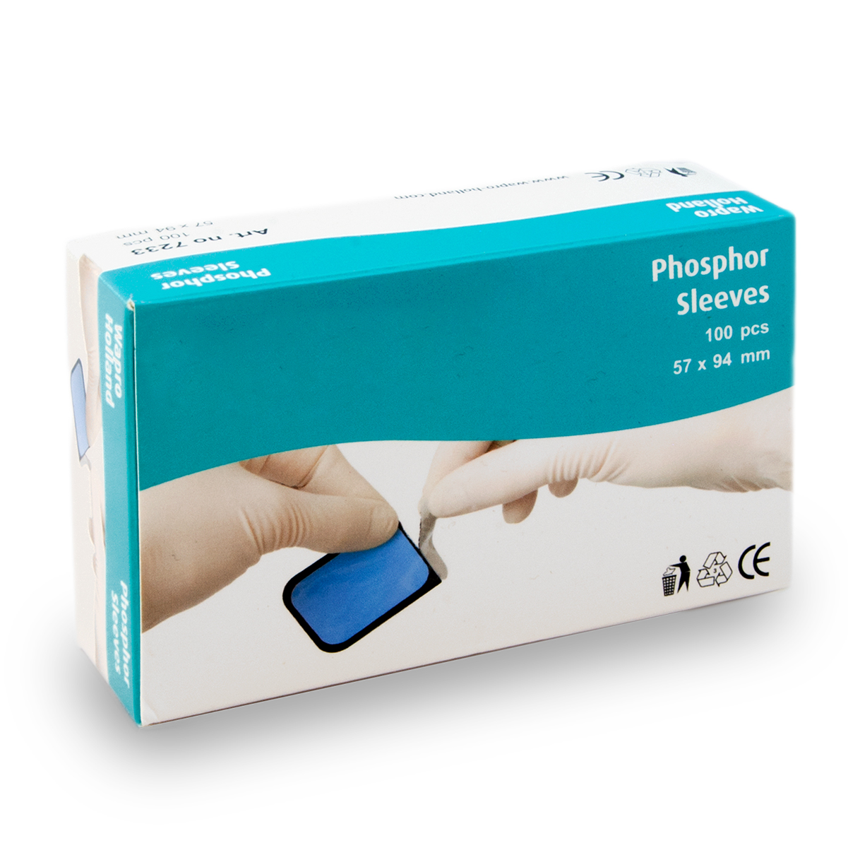 Phosphorhülsen (für Platte 57 x 94 mm, Größe 5) 100 Stück