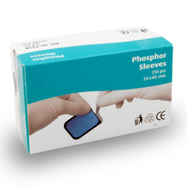 Phosphorhülsen (für Platte 24 x 40 mm, Größe 1) 250 Stück