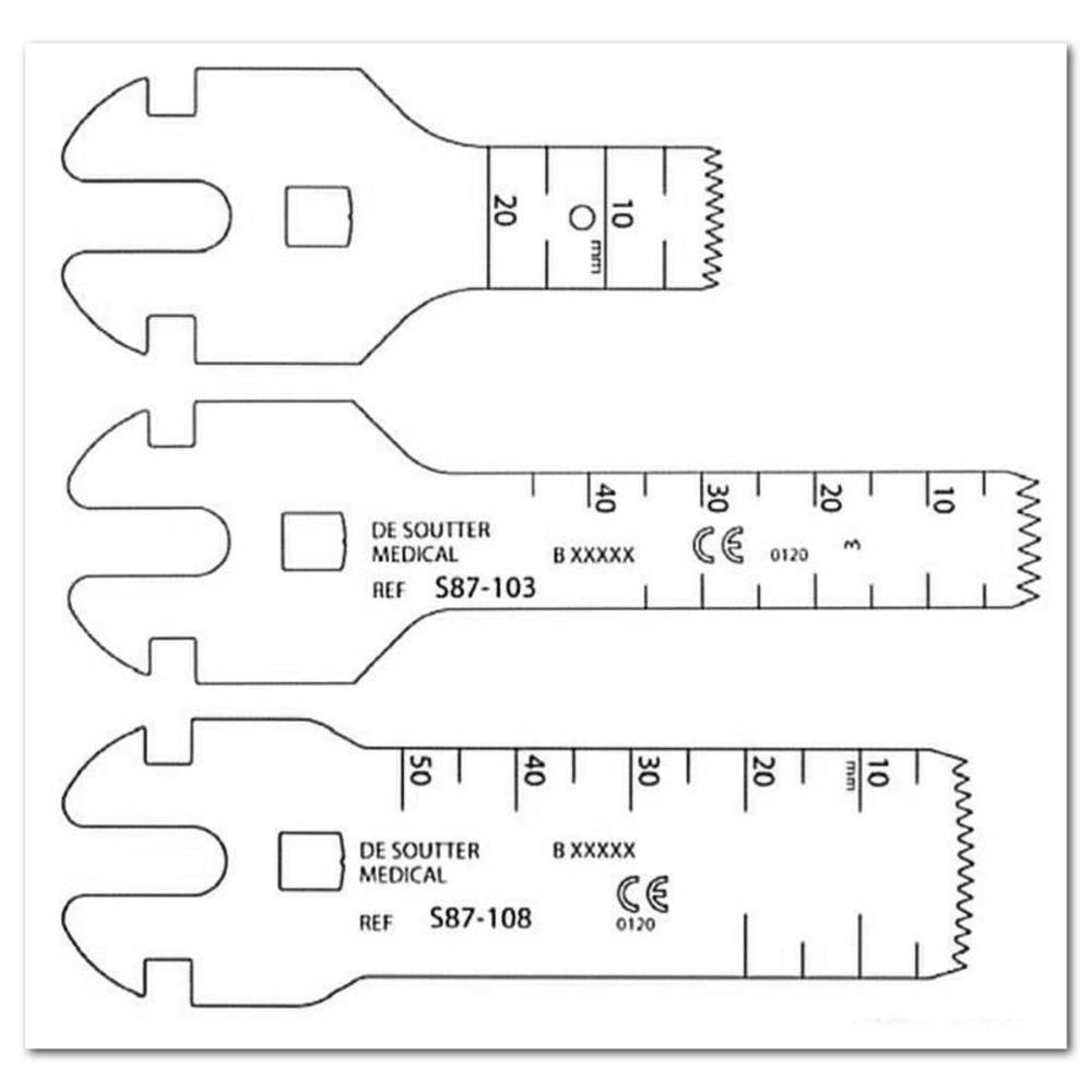 Oszillierende Säge MPX, Sägeblatt 0,5 x 32 x 12mm (S87-109)