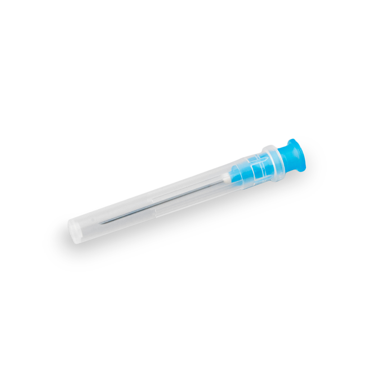 Einmalkanülen (23G, 0,6 x 32 mm, blau) 100 Stück | Dispovet®
