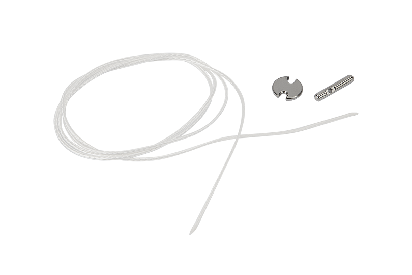Hüfttoggle 3.0mm,250lb LiFi,Ti-But,steri (HIPTOGLF250TI)