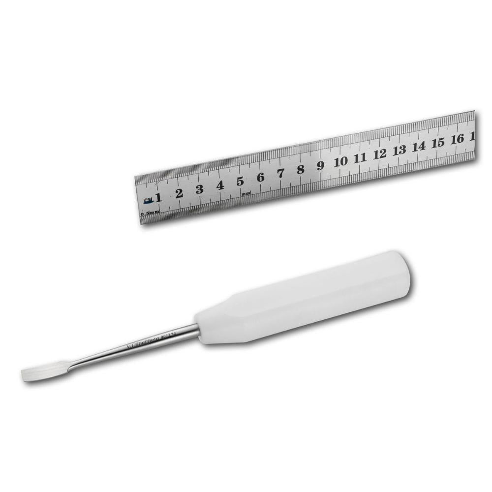 Periosthebel (AO) Fasergriff, 6 mm, rechteckig, 190 mm (001274)