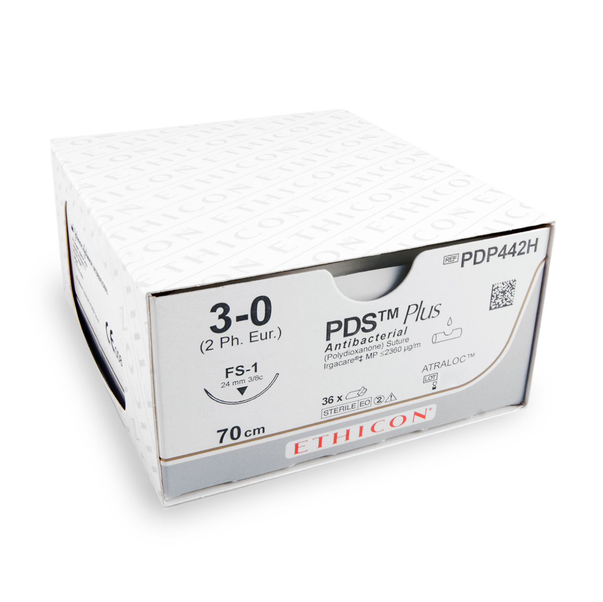 PDS Plus (PDP422H, USP 3-0, EP-2, FS-1, 0,375, 70 cm) 36 Stück | Ethicon