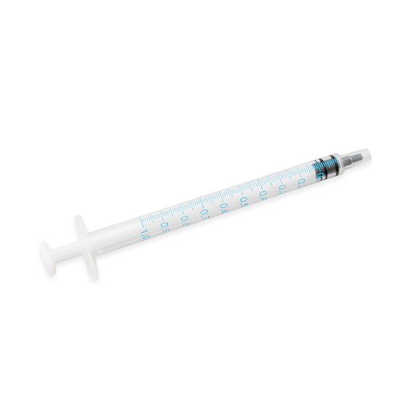 3-teilige Spritze (1 ml) 100 Stück | Dispovet®