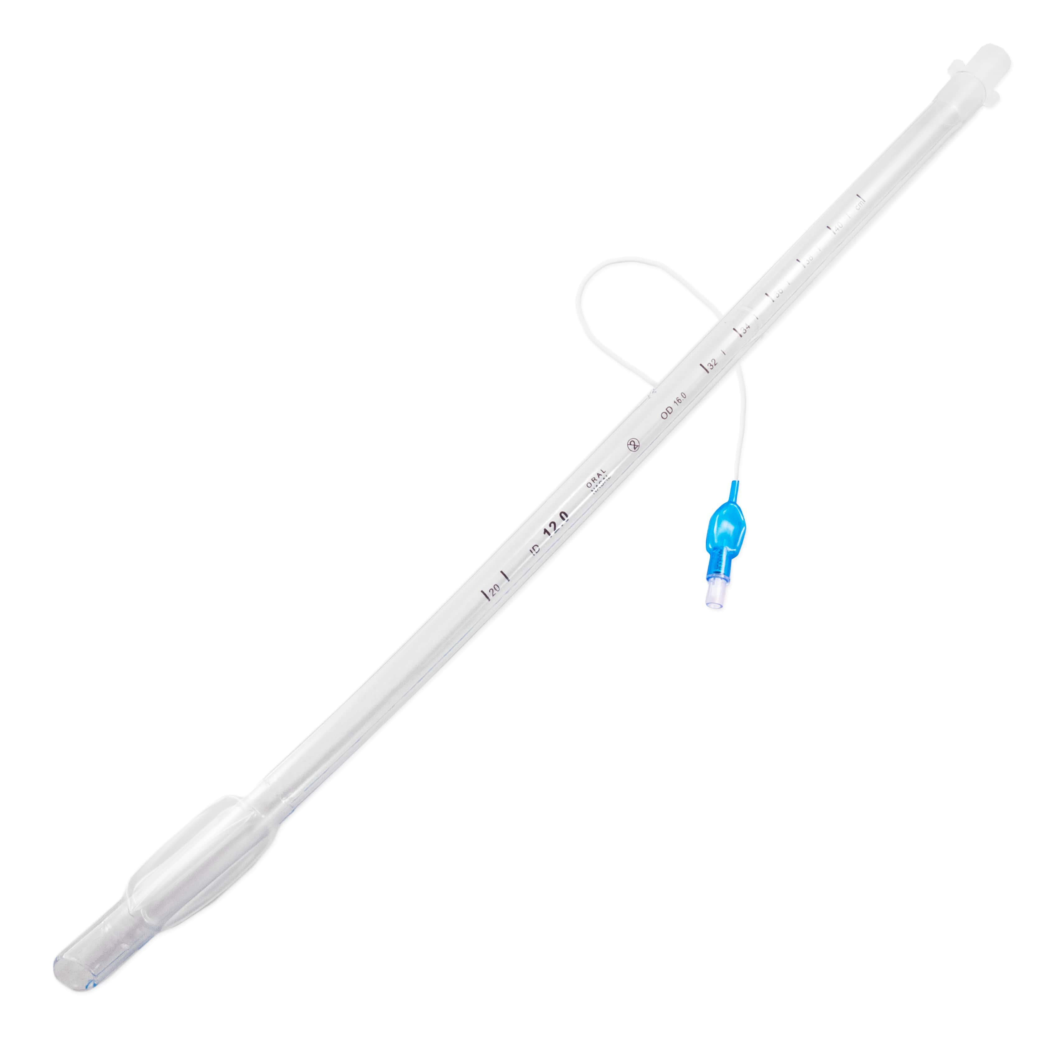 Gerade Endotrachealtubus (Größe 12) 1 Stück | Vettubes™