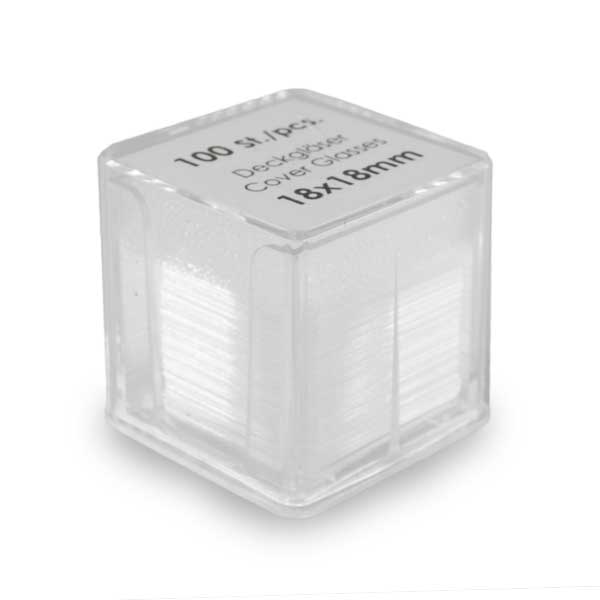 Deckgläser (18 x 18 mm) 100 Stück
