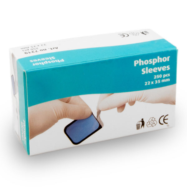 Phosphorhülsen (für Platte 22 x 35 mm, Größe 0) 250 Stück