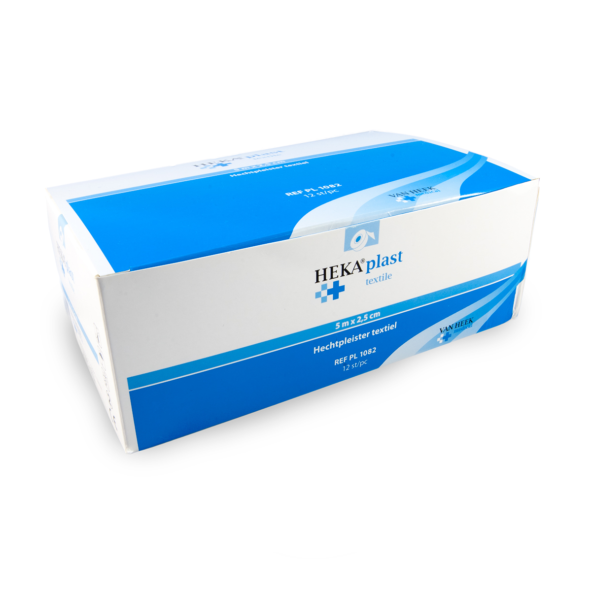 Heftpflaster (5 mx 2,5 cm) 12 Stück | Van Heek Medical
