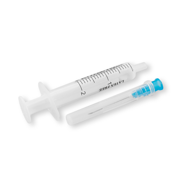 2-teilige Spritze mit Nadel,100 Stück | Dispovet®