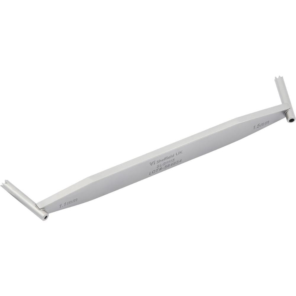 Dreifache Bohrlehre/Hülse für 1,1 und 1,5 mm Bohrer, 110 mm (SLG1115)