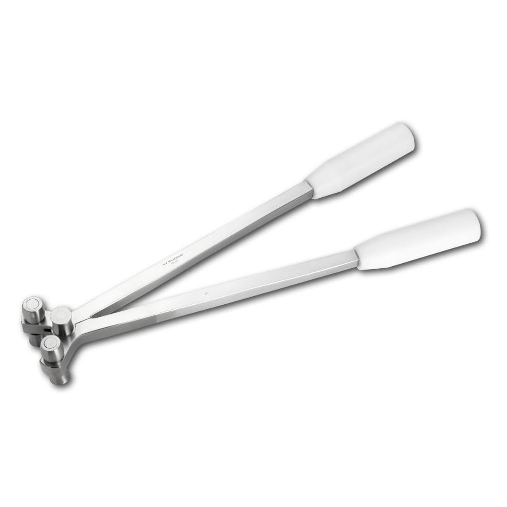 Plattenbiege-Zange mit Rollen, 230mm lang (001283SMALL)