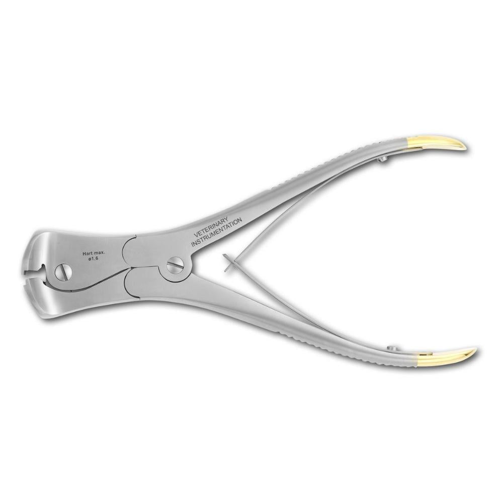 Implantatschneider, Edelstahl, > Ø 1,6mm, übersetzt, 220mm, Nahschnitt (001247)