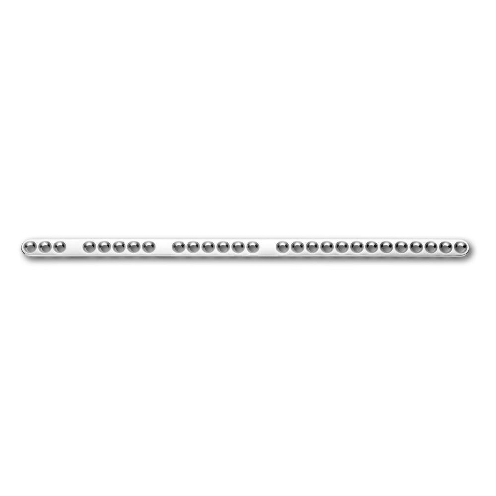 Platte breit schneidbar mit Stegen, 27 Loch 2 x 150 mm(CP20515027B)