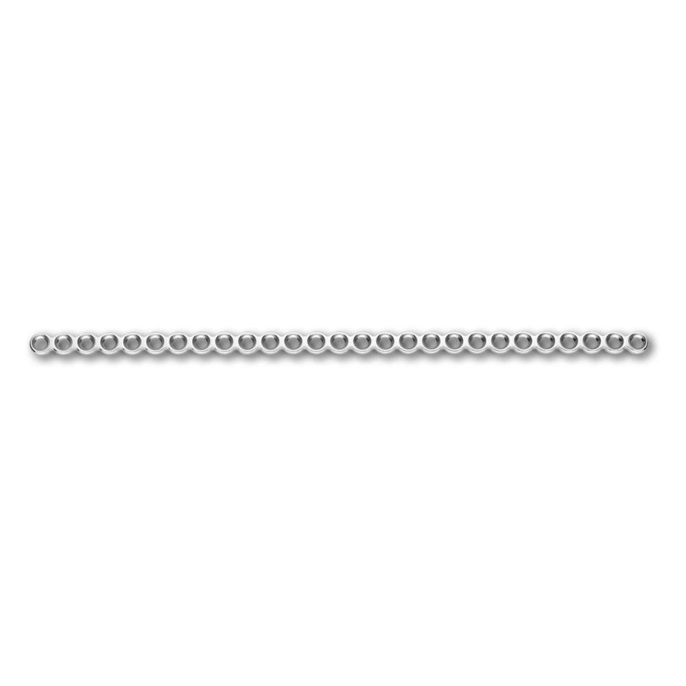 Platte schneidbar, biegsam 2,4 x 150 mm, 27 Loch (CM2455150)