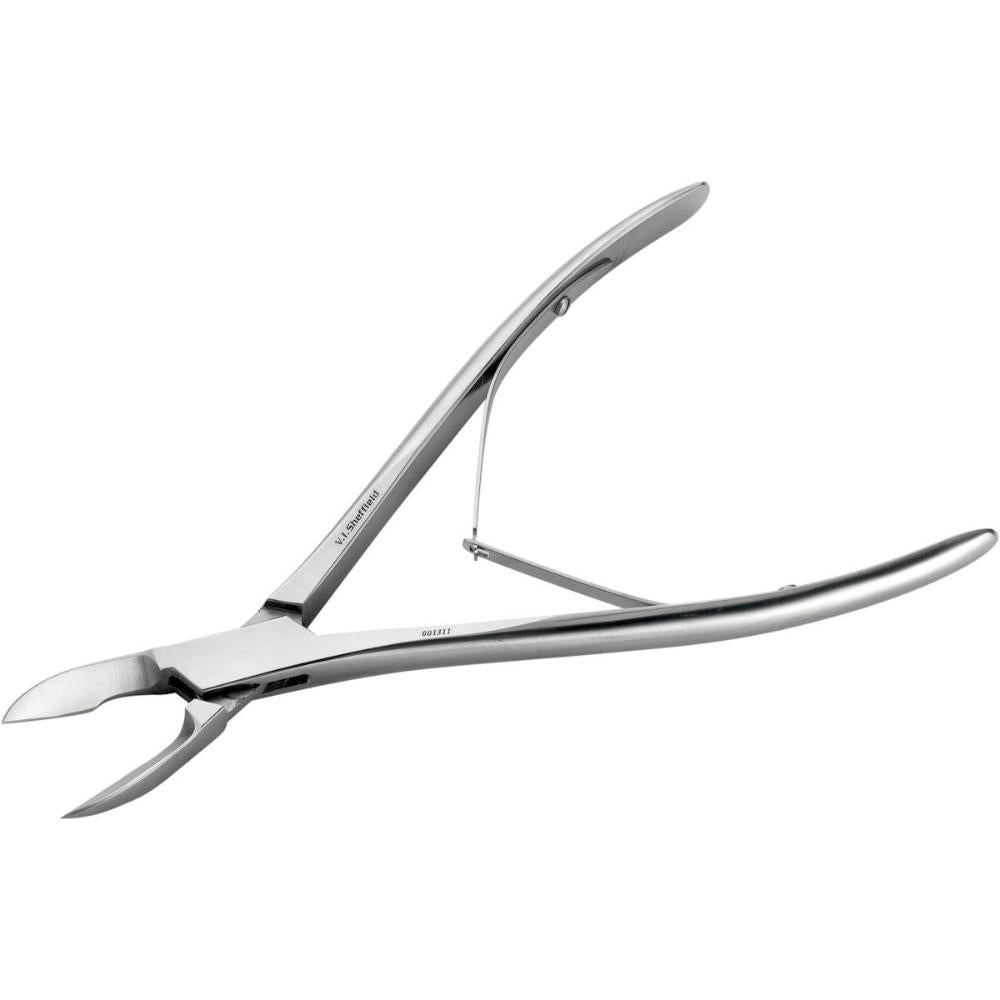 Knochenzange groß, gewinkelt, 19mm Maul, 230mm lang (001311)